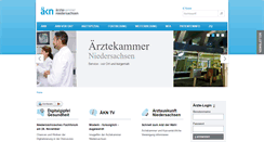 Desktop Screenshot of aekn.de