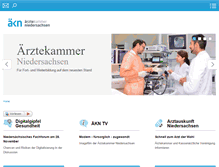 Tablet Screenshot of aekn.de